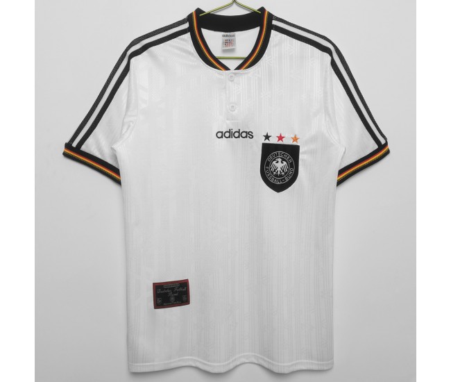 1996 Germany UEFA EURO Away Retro Jersey 