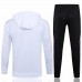 24-25 Germany Mens White Training Hooded Technical Tracksuit