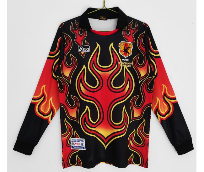 1998 Japan Long Sleeve Goalkeeper Retro Jersey 