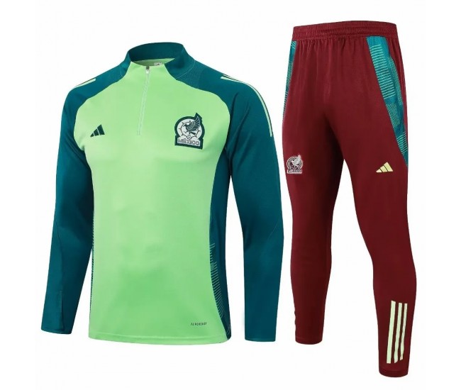 24-25 Mexico Mens Green Training Technical Tracksuit