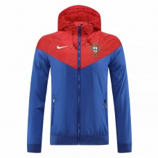 2022-23 Portugal Blue Windrunner Soccer Jacket
