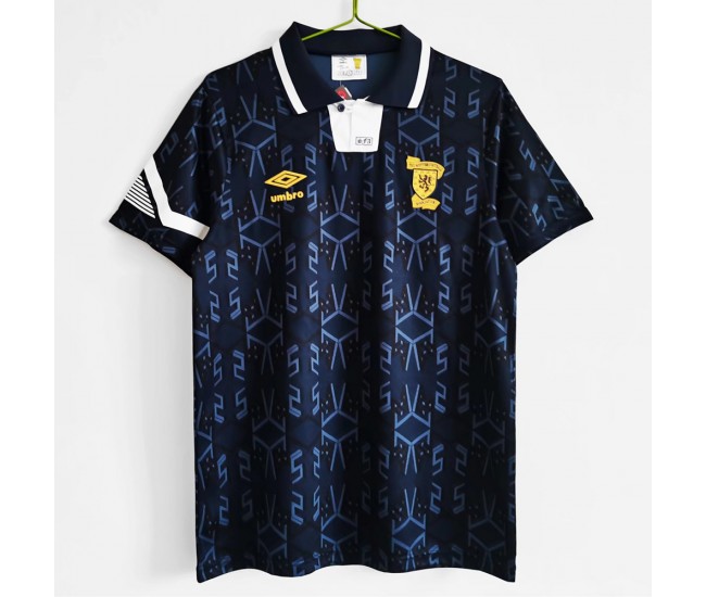 1992-1993 Scotland Home Retro Jersey 