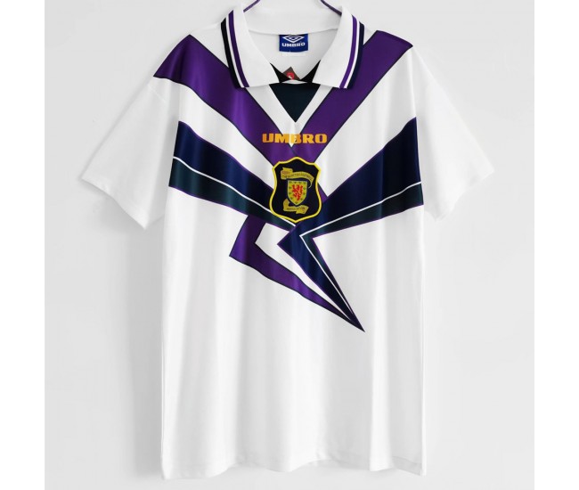 1994-1996 Scotland Away Retro Jersey 