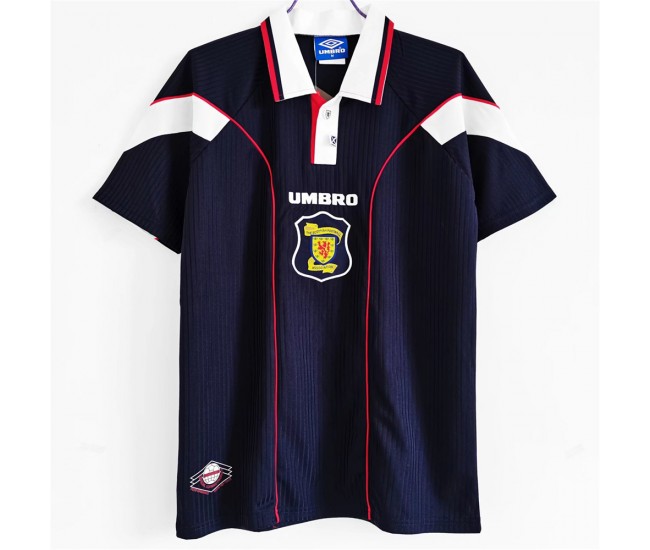 1996-1998 Scotland Home Retro Jersey 