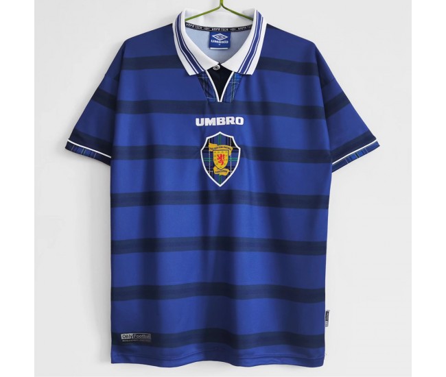 1998-2000 Scotland Home Retro Jersey 