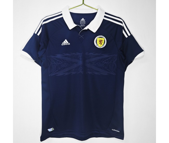 2012-2014 Scotland Home Retro Jersey 