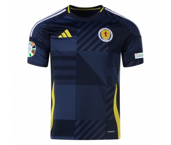 Euro 2024 Scotland Mens Home Jersey