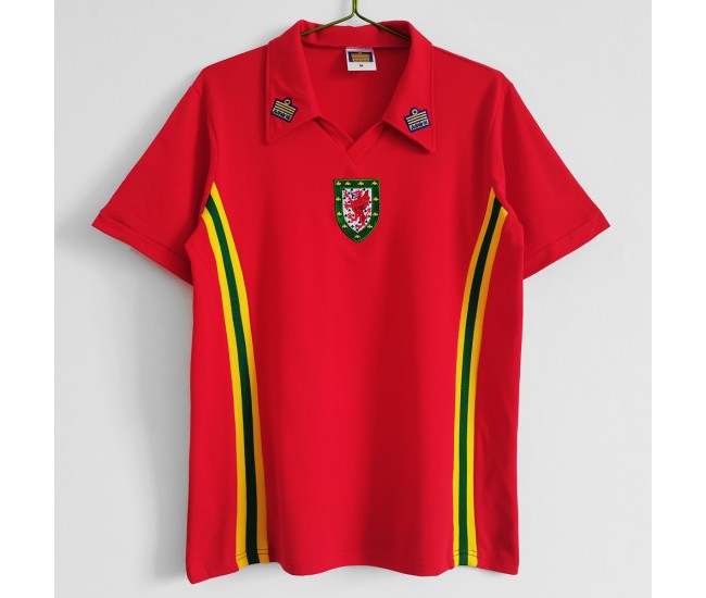 1976-1979  Wales Home Retro Jersey 