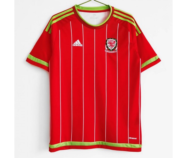 2015-2016 Wales Home Retro Jersey 